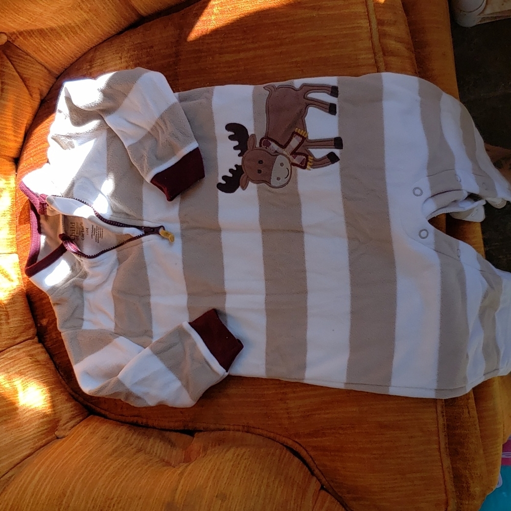 12M Fleece One Piece